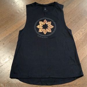 Club Pilates Leopard Print Tank